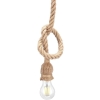Lampa wisząca w stylu vintage z liny konopnej 1m [22250000728]
